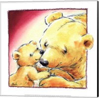 Mother Bear's Love III Fine Art Print