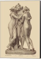 Three Graces, (The Vatican Collection) Fine Art Print