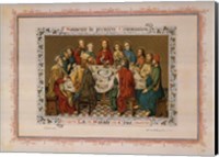 Souvenir De Premiere Communion, (The Vatican Collection) Fine Art Print