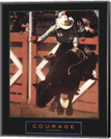 Courage - Bull Rider Fine Art Print