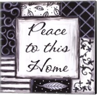 Peace to This Home Fine Art Print