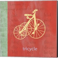 Vintage Toys Tricycle Fine Art Print
