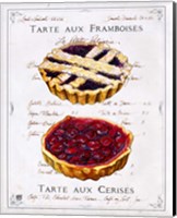 Tartes aux Cerises et Framboises Fine Art Print