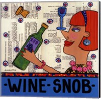 Wine Snob Fine Art Print