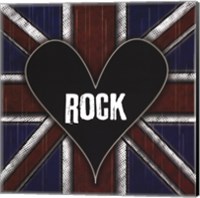 Rock Union Jack Fine Art Print