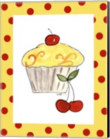 Lemon Cupcake Fine Art Print