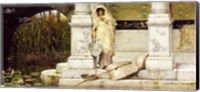 Roman Fisher Girl, 1873 (oil on panel) Fine Art Print