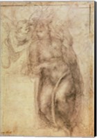 Inv.1895-9-15-516.recto (w.72) Study for the Annunciation Fine Art Print