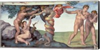 Sistine Chapel Ceiling (1508-12): The Fall of Man, 1510 Fine Art Print