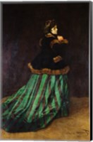Camille, or The Woman in the Green Dress, 1866 Fine Art Print