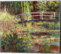 Waterlily Pond: Pink Harmony, 1900 Fine Art Print