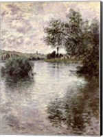 The Seine at Vetheuil, 1879 Fine Art Print