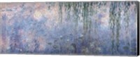 Waterlilies: Morning with Weeping Willows, detail of central section, 1914-18 Fine Art Print