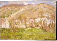 Hamlet on a Cliff near Giverny Fine Art Print