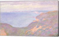 The Cliffs near Dieppe, 1897 Fine Art Print