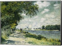 The Seine at Argenteuil, 1875 Fine Art Print