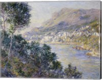 Monte Carlo, Vue de Cap Martin, 1884 Fine Art Print