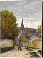 Street in Sainte-Adresse, 1868-70 Fine Art Print