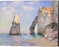 The Cliffs at Etretat, 1885 Fine Art Print