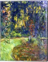 Garden of Giverny, 1923 Fine Art Print
