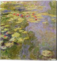 The Waterlily Pond, 1917-19 Fine Art Print