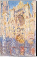 Rouen Cathedral, Effects of Sunlight, Sunset, 1892 (oil on canvas) Fine Art Print