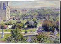 View of the Tuileries Gardens, Paris, 1876 Fine Art Print