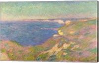 The Cliffs Near Dieppe, 1897 Fine Art Print