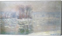 Ice at Bennecourt, 1898 Fine Art Print