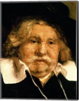 Detail of a Portrait of an old man, 1667 Fine Art Print