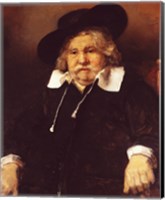 Portrait of an old man, 1667 Fine Art Print