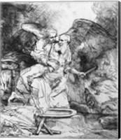 The Sacrifice of Abraham, 1645 Fine Art Print