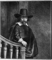 Ephraim Bonus, known as 'The Jew with the Banister' Fine Art Print