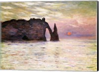 Falaise d'Etretat, 1883 Fine Art Print