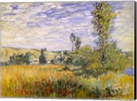 Vetheuil (field) Fine Art Print