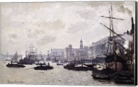 The Thames at London Fine Art Print