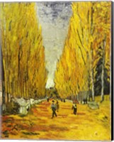 L'Allee des Alyscamps, Arles, 1888 Fine Art Print