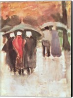 In the Rain, 1882 Fine Art Print