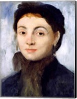 Portrait of Josephine Gaujelin, 1867 Fine Art Print