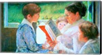 Mrs Cassatt Reading to her Grandchildren, 1888 Fine Art Print