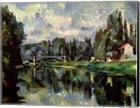 The Banks of the Marne at Creteil, c.1888 Fine Art Print