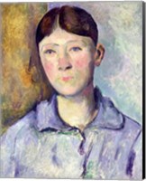 Portrait of Madame Cezanne, 1885-90 Fine Art Print