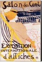 Poster advertising the 'Exposition Internationale d'Affiches', Paris, c.1896 Fine Art Print