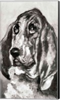Head of a Dog Running, 1880 Fine Art Print