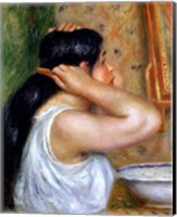 Girl Combing her Hair, 1907 Fine Art Print