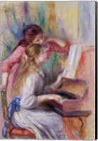 Young Girls at the Piano Fine Art Print