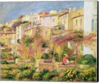 Terrace in Cagnes, 1905 Fine Art Print