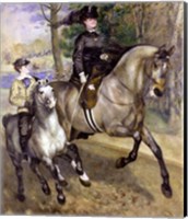 Horsewoman in the Bois de Boulogne, 1873 Fine Art Print