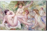 Study for the Large Bathers, 1885-1901 Fine Art Print