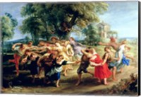 A Peasant Dance Fine Art Print